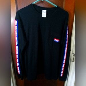 Victoria's secret Pink long sleeve graphic tee